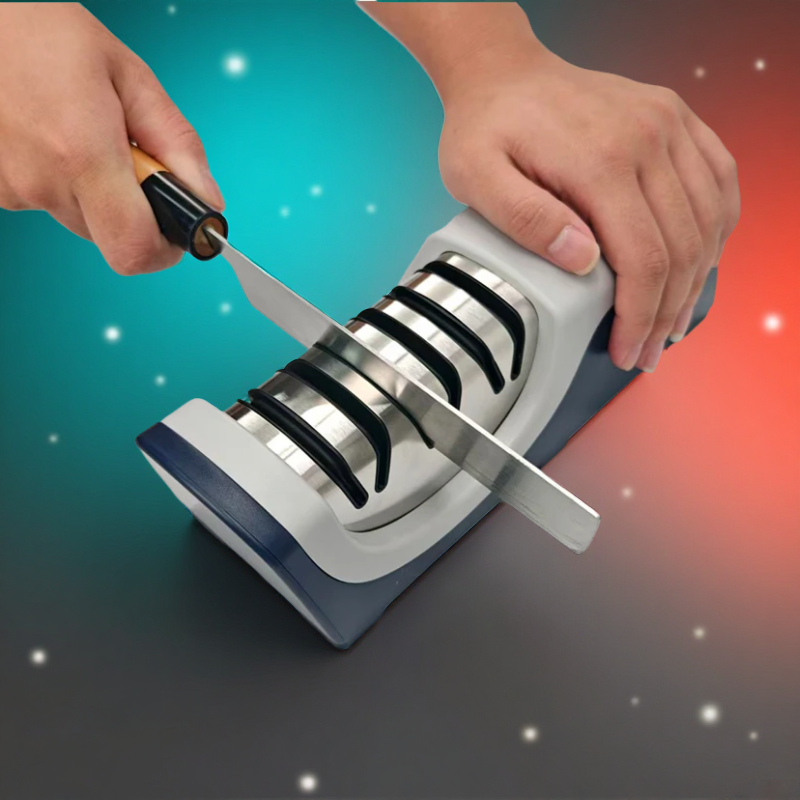 Commercial Kitchen Knife Sharpener - Commercial-Grade Electric Knife Sharpener 3 Gears