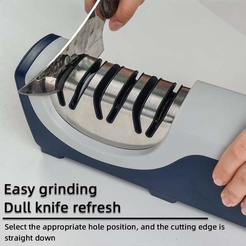 Commercial Kitchen Knife Sharpener - Household Electric Knife Sharpener, 3 Gears