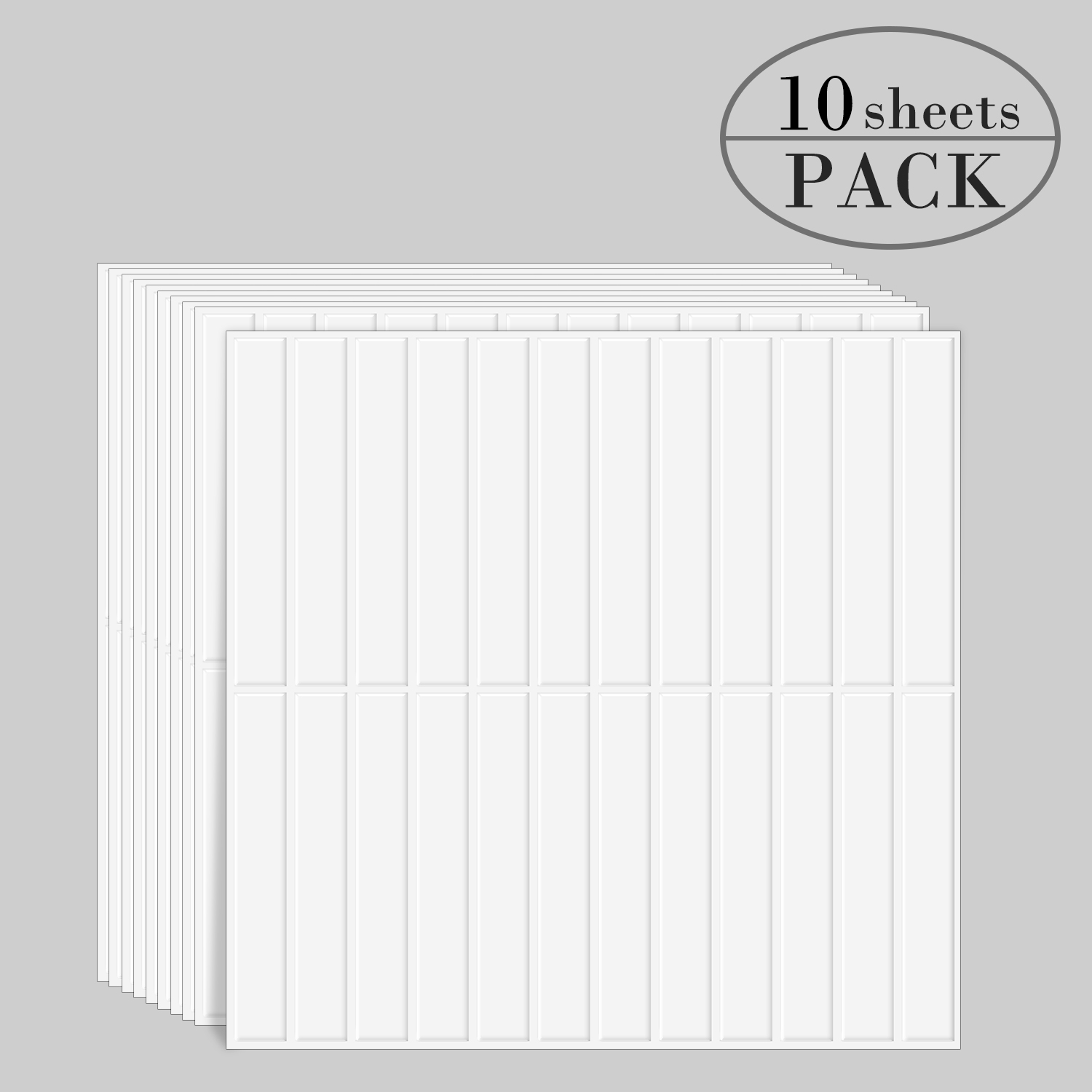 Commercial Kitchen Tiles - 10Pieces 3d Brick Waterproof Wall Tiles