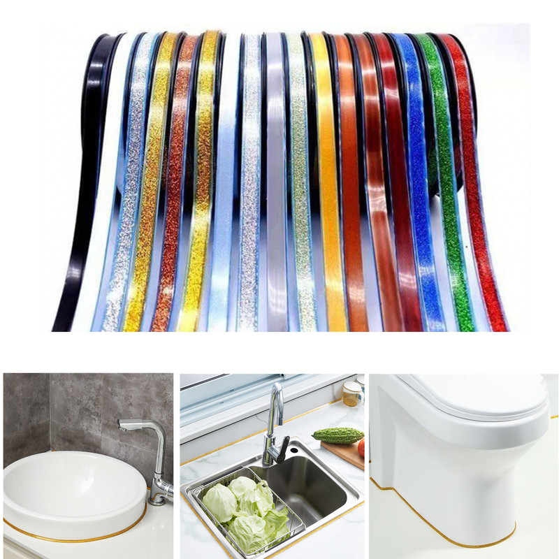 Commercial Kitchen Tiles - Self-Adhesive Ceramic Tile Gap Tape Kitchen