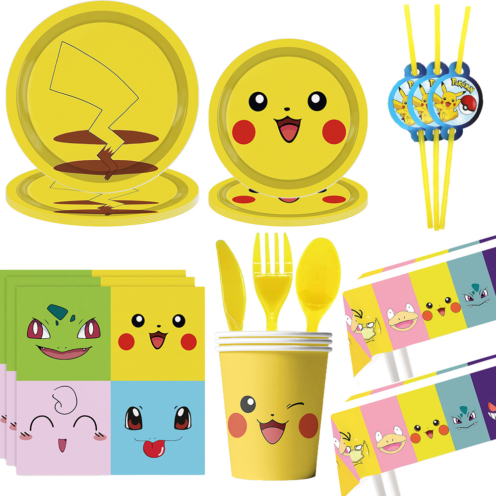 Commercial Kitchen Items - Pokemon Birthday Party Decoration Cartoon Pokemon