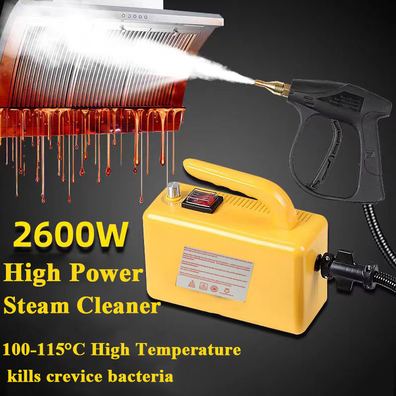 Commercial Kitchen Air Conditioner - 2600W Home Steam Cleaner High Temperature