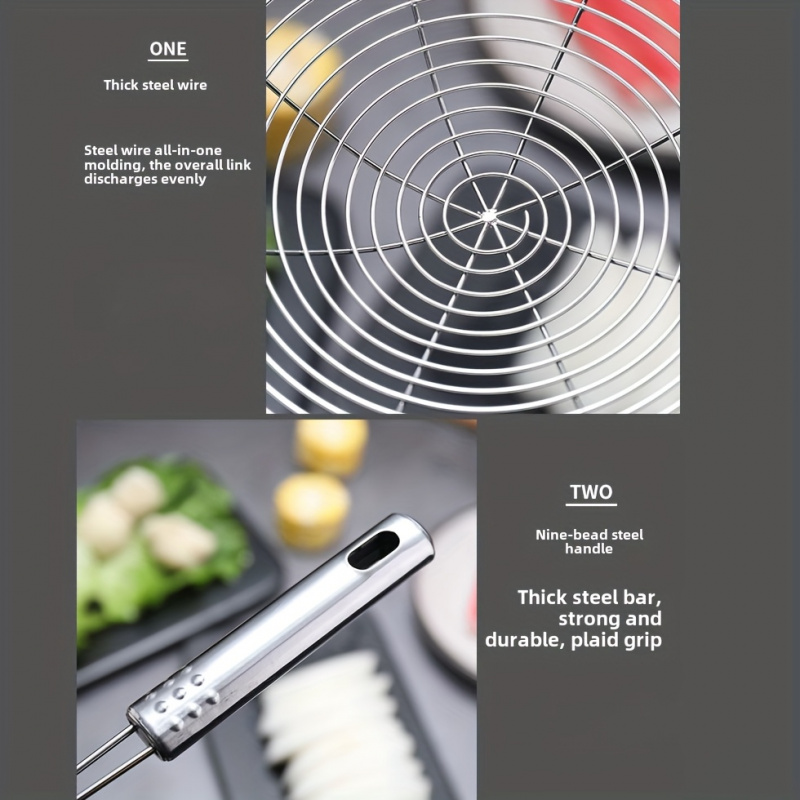 Stainless Steel Long Handle Fo - đánh giá và giá Commercial Kitchen Oil Filter