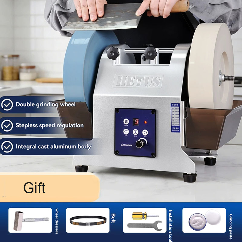 10 inch Dual Wheel Electric Kn - đánh giá và giá Commercial Kitchen Knife Sharpener