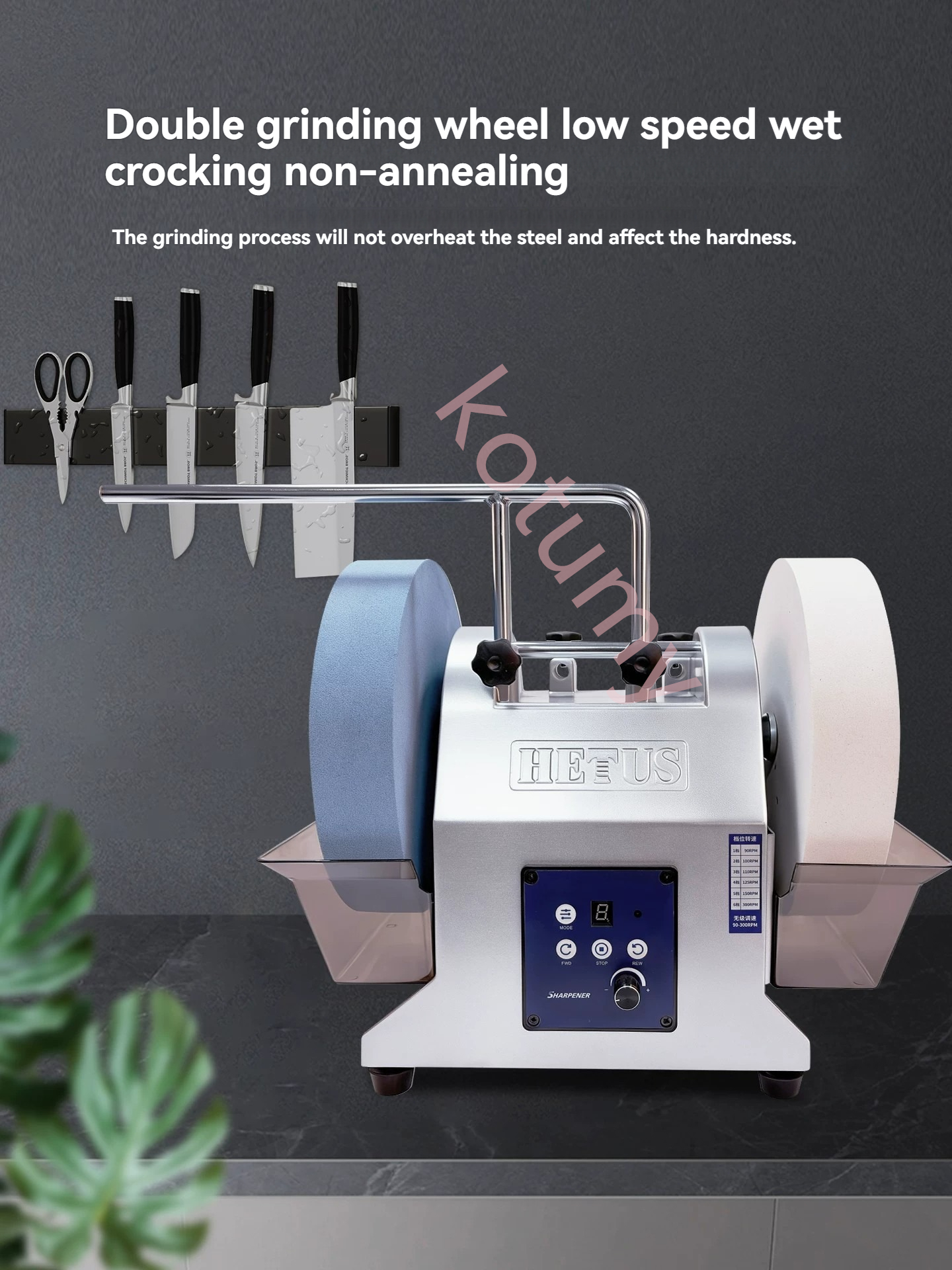 10 inch Dual Wheel Electric Kn - đánh giá và giá Commercial Kitchen Knife Sharpener