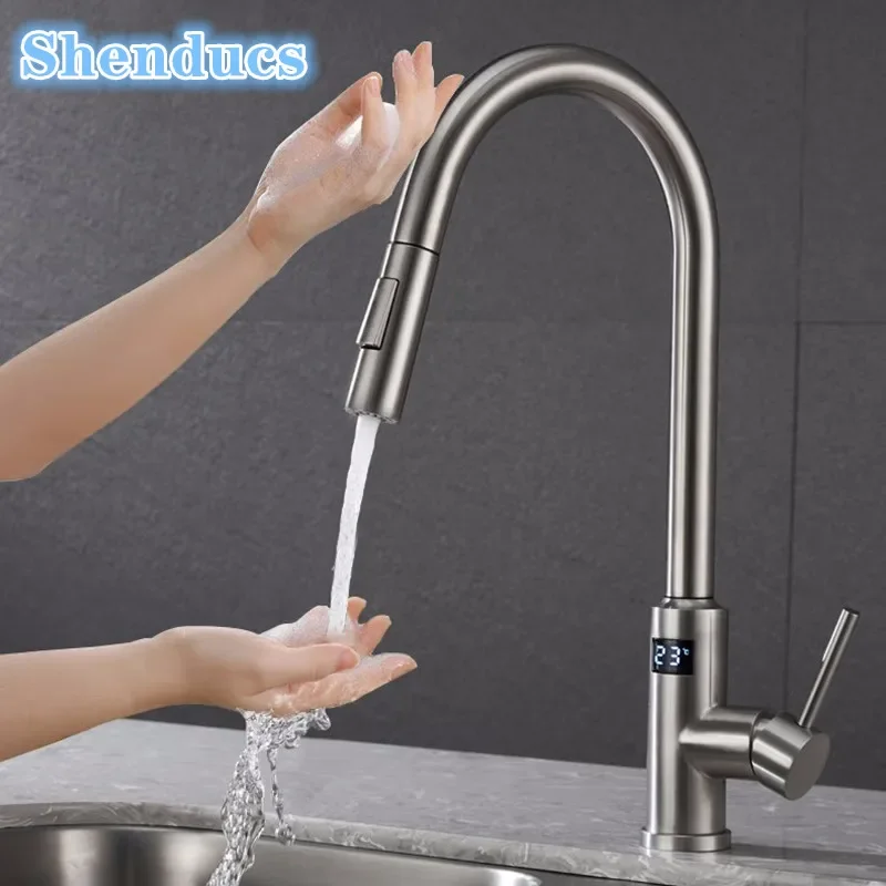 Digital Touch on Kitchen Fauce - đánh giá và giá Commercial Kitchen Faucet