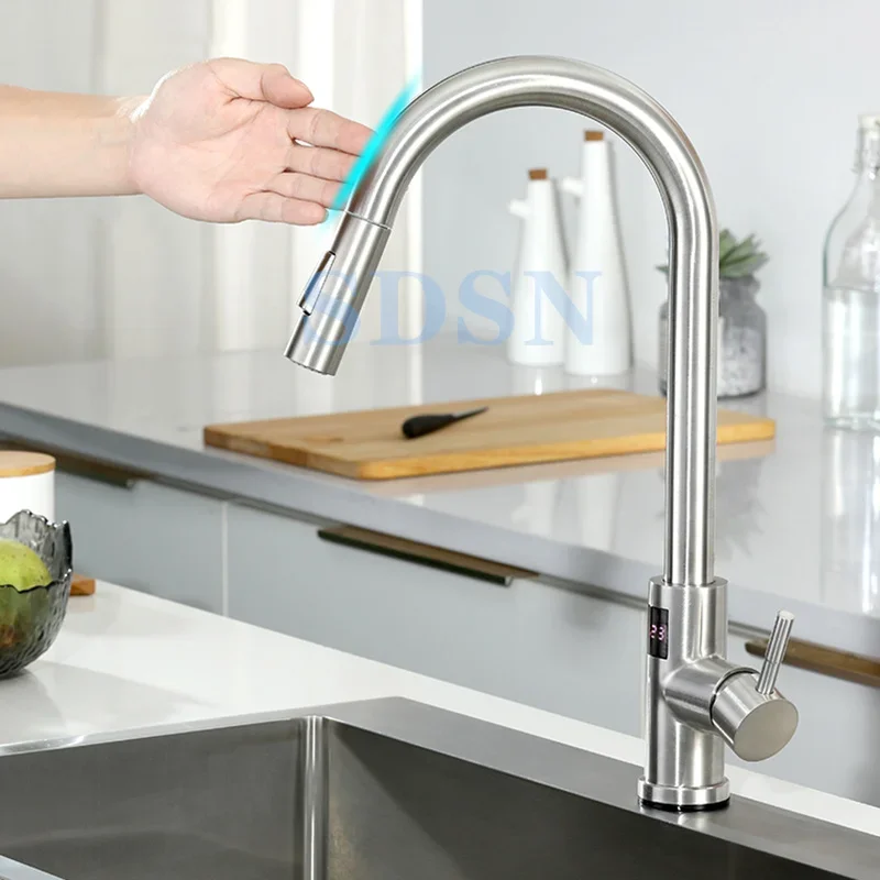 Digital Touch on Kitchen Fauce - đánh giá và giá Commercial Kitchen Faucet