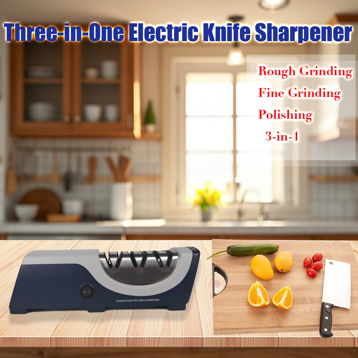 Fully Automatic Electric Knife - đánh giá và giá Commercial Kitchen Knife Sharpener