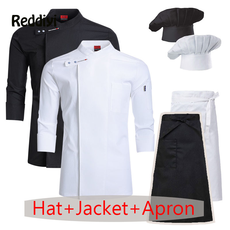 Chef Uniform 3-piece Set Whole - đánh giá và giá Commercial Kitchen Services
