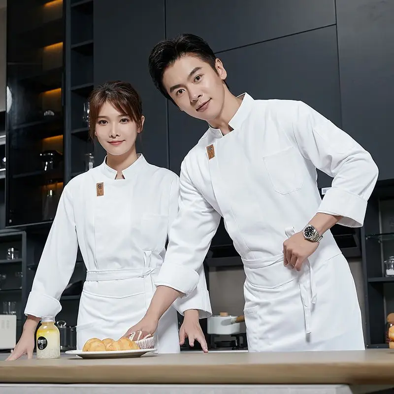 men Chef Uniform long sleeves  - đánh giá và giá Commercial Kitchen Services