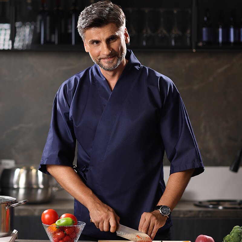 Chef Uniform 3/4 Sleeves Resta - đánh giá và giá Commercial Kitchen Services