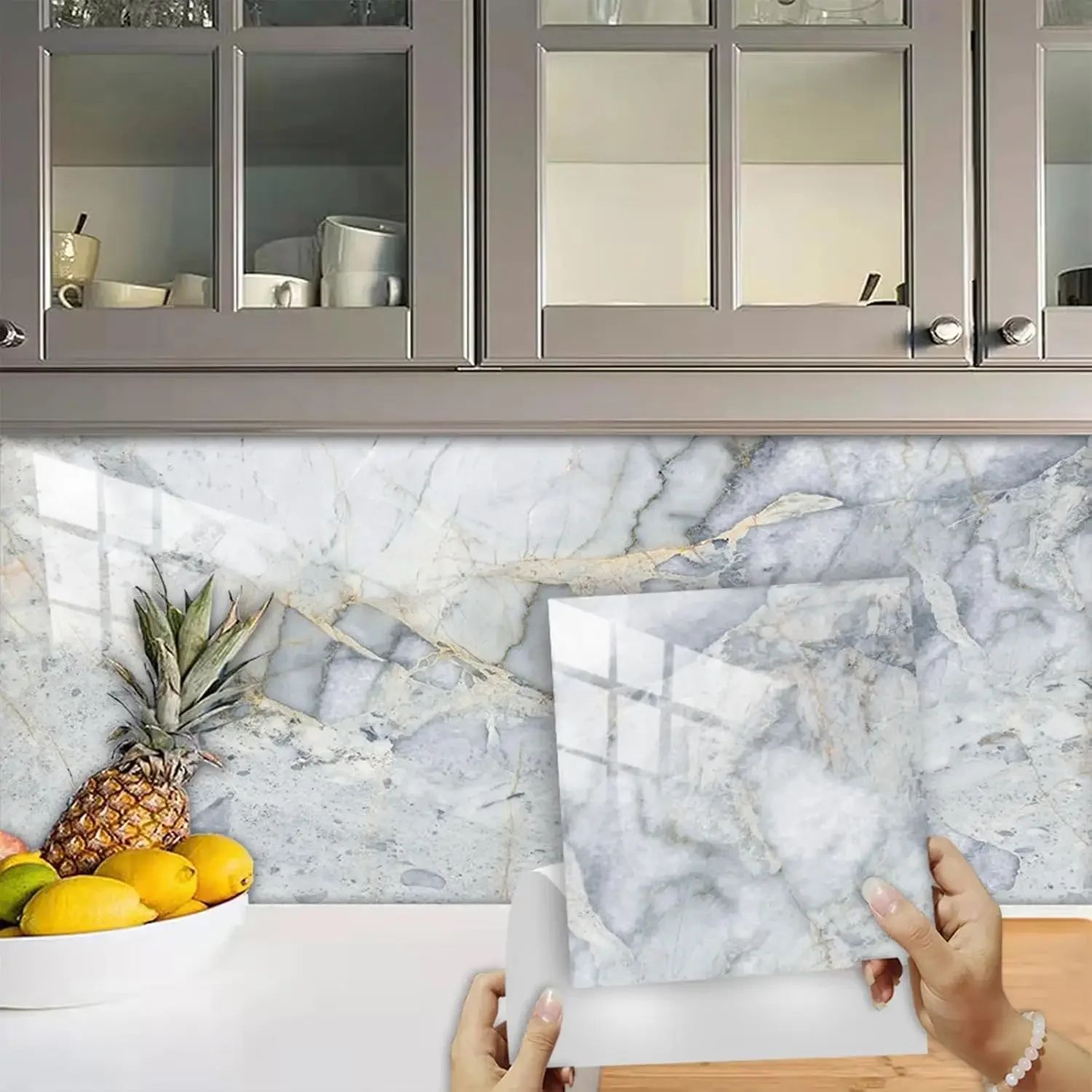 10/30/50PCS Thickened Self-adh - đánh giá và giá Commercial Kitchen Tiles