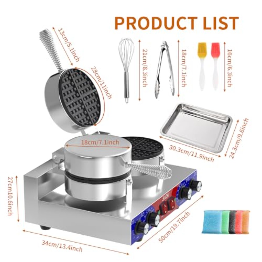 Commercial waffle maker for re - đánh giá và giá Waffle Maker Commercial