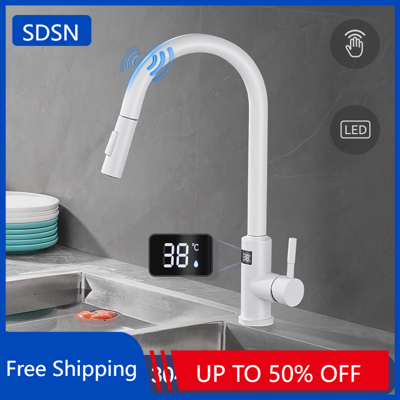 White Touch on Digital Kitchen - đánh giá và giá Commercial Kitchen Faucet