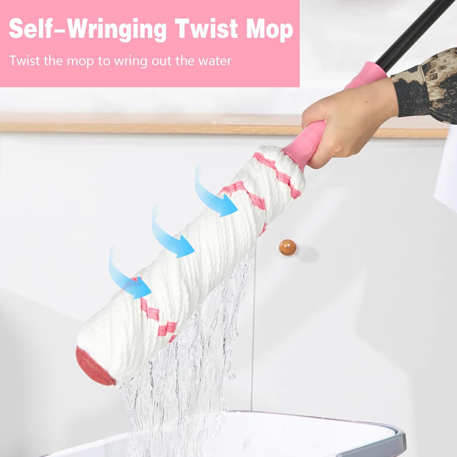 Self-Wringing Twist Mop for Fl - đánh giá và giá Commercial Kitchen Tiles
