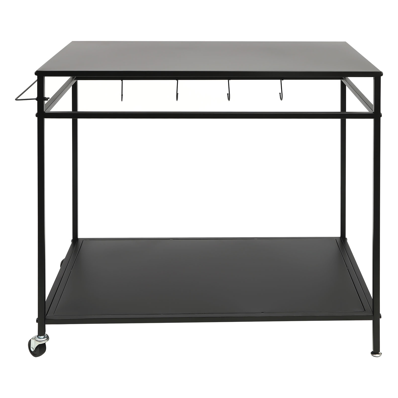 Double-Shelf Movable Cooking T - đánh giá và giá Commercial Kitchen Rack