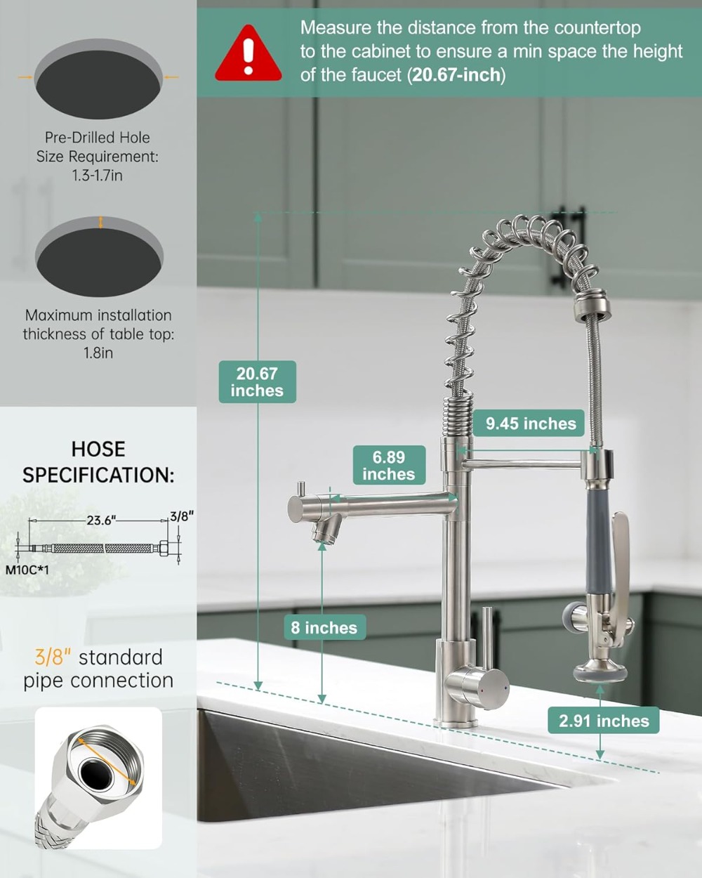 Commercial Pull Down Kitchen S - đánh giá và giá Commercial Kitchen Faucet