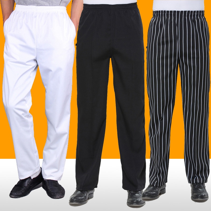 Chef Pants for Men Women Black - đánh giá và giá Commercial Kitchen Services