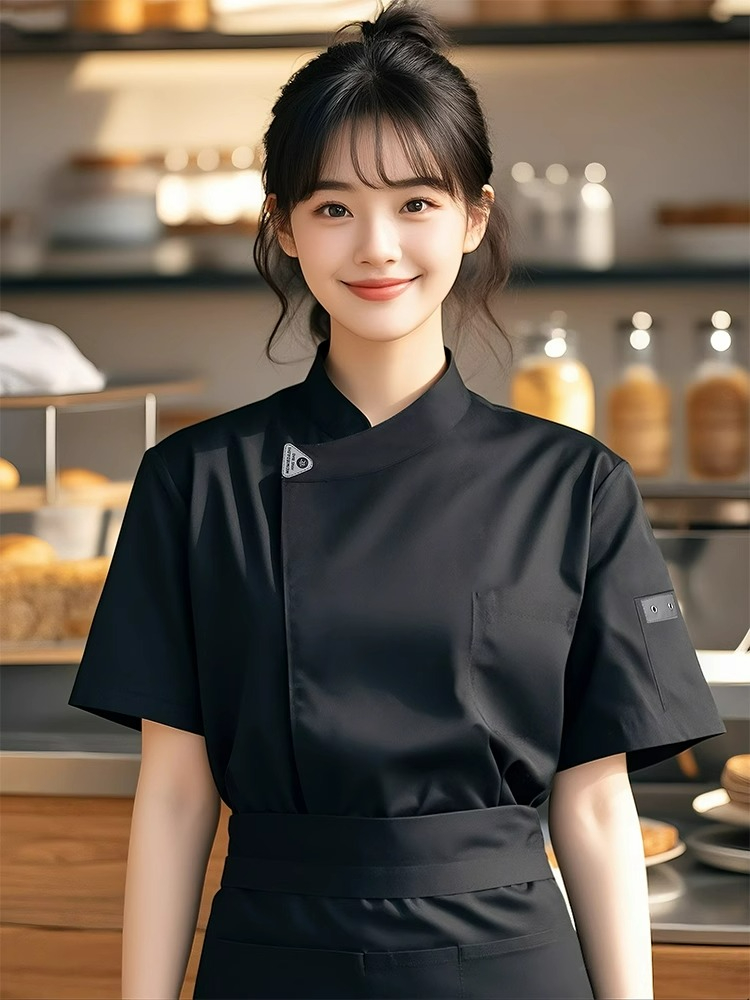 Chef Jacket Women Short Sleeve - đánh giá và giá Commercial Kitchen Services