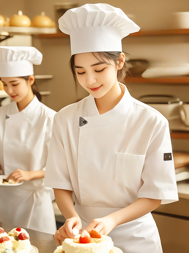 Chef Jacket Women Short Sleeve - đánh giá và giá Commercial Kitchen Services