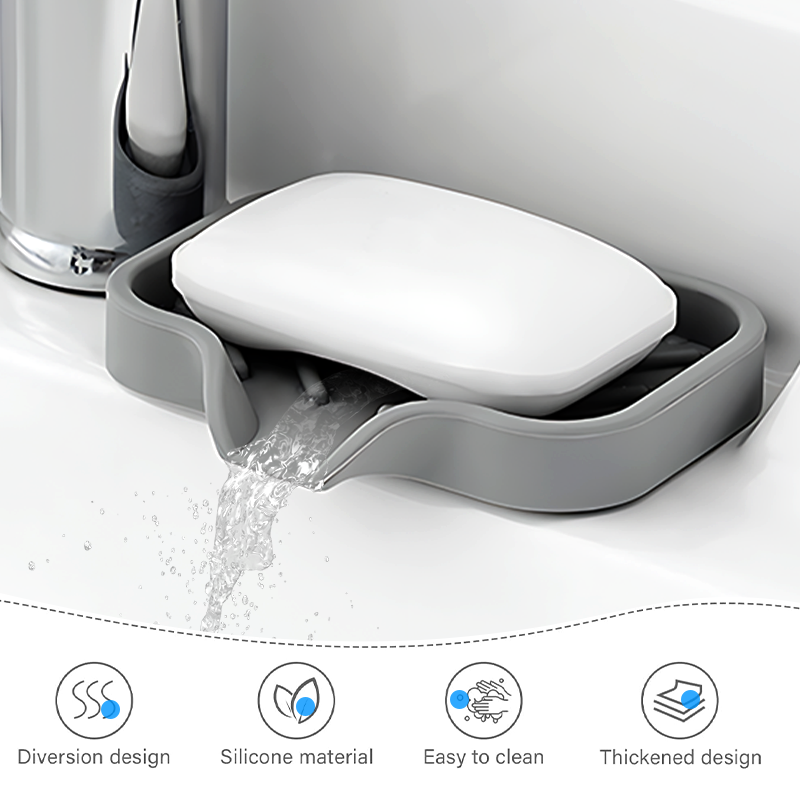 Silicone Drain Soap Box Sponge - đánh giá và giá Commercial Kitchen Floor Drain