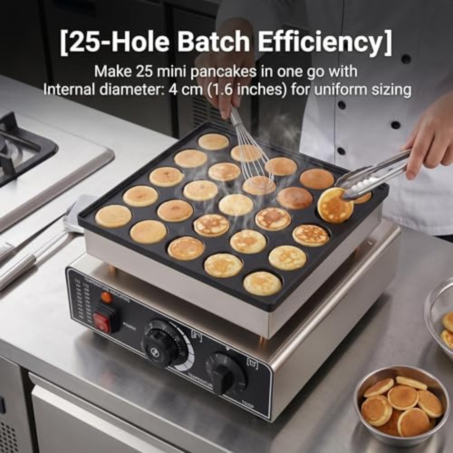 900W pancake maker for cafe an - đánh giá và giá Waffle Maker Commercial
