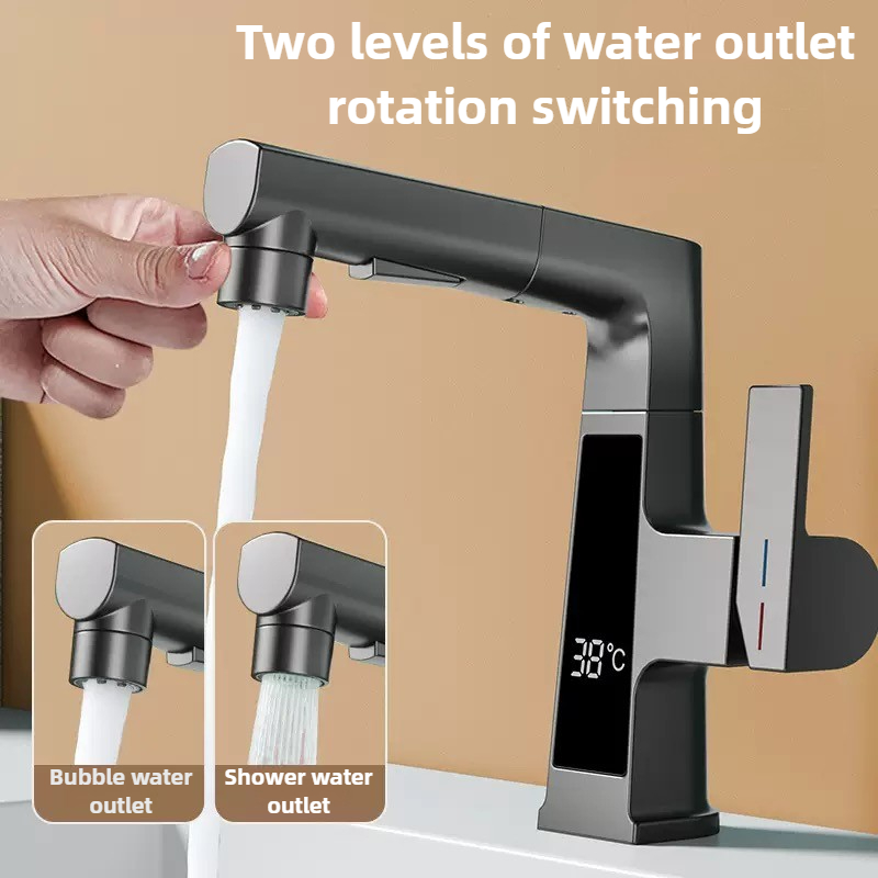 Digital Display Pulling Faucet - đánh giá và giá Commercial Kitchen Faucet