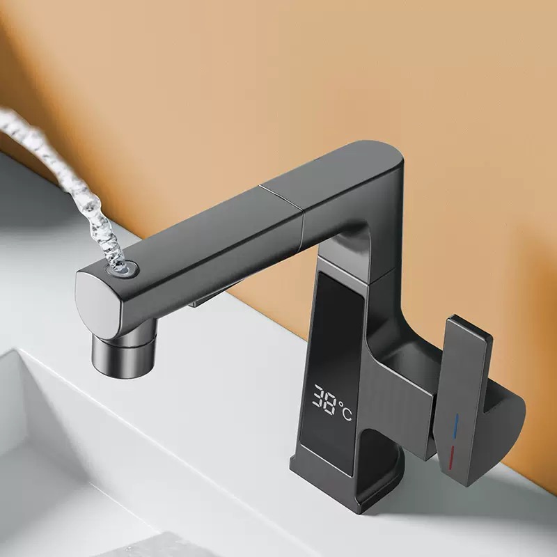 Digital Display Pulling Faucet - đánh giá và giá Commercial Kitchen Faucet