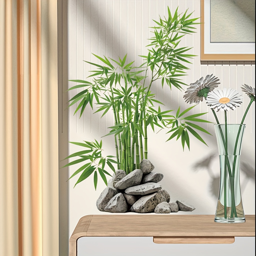 Watercolor Green Bamboo Leaf P - đánh giá và giá Commercial Kitchen Tiles