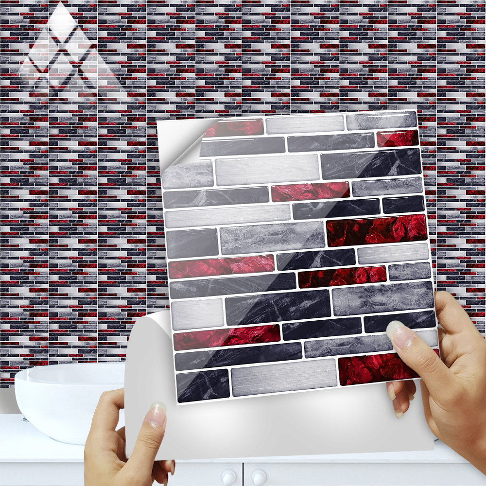 10pcs/set Flat Marble Mosaic T - đánh giá và giá Commercial Kitchen Tiles