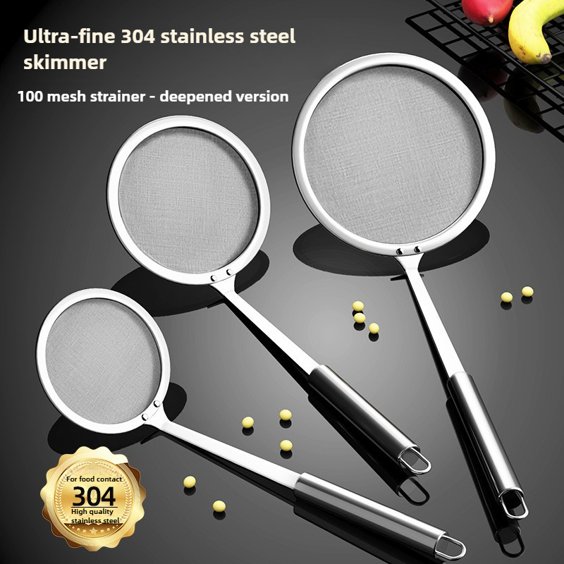 1 Pack Skimmer Spoon 304 Stain - đánh giá và giá Commercial Kitchen Oil Filter