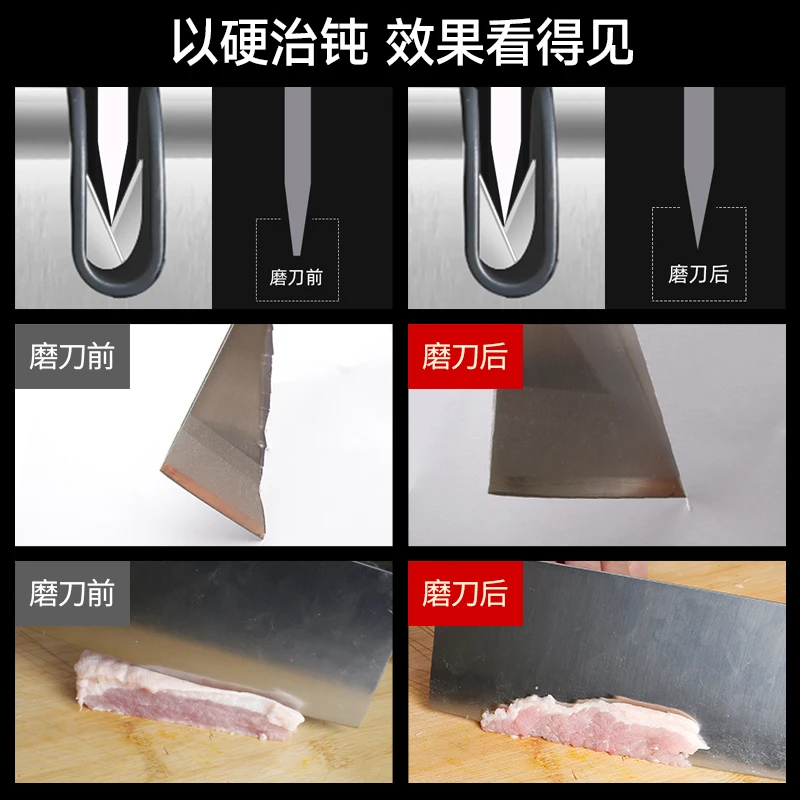 Sharpening stone Household kit - đánh giá và giá Commercial Kitchen Knife Sharpener