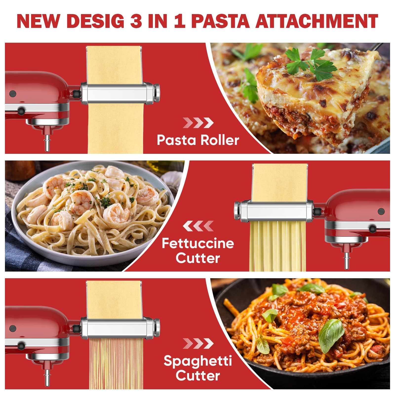 Gvode 3 in 1 Pasta Attachment  - đánh giá và giá Commercial Kitchen Juicer