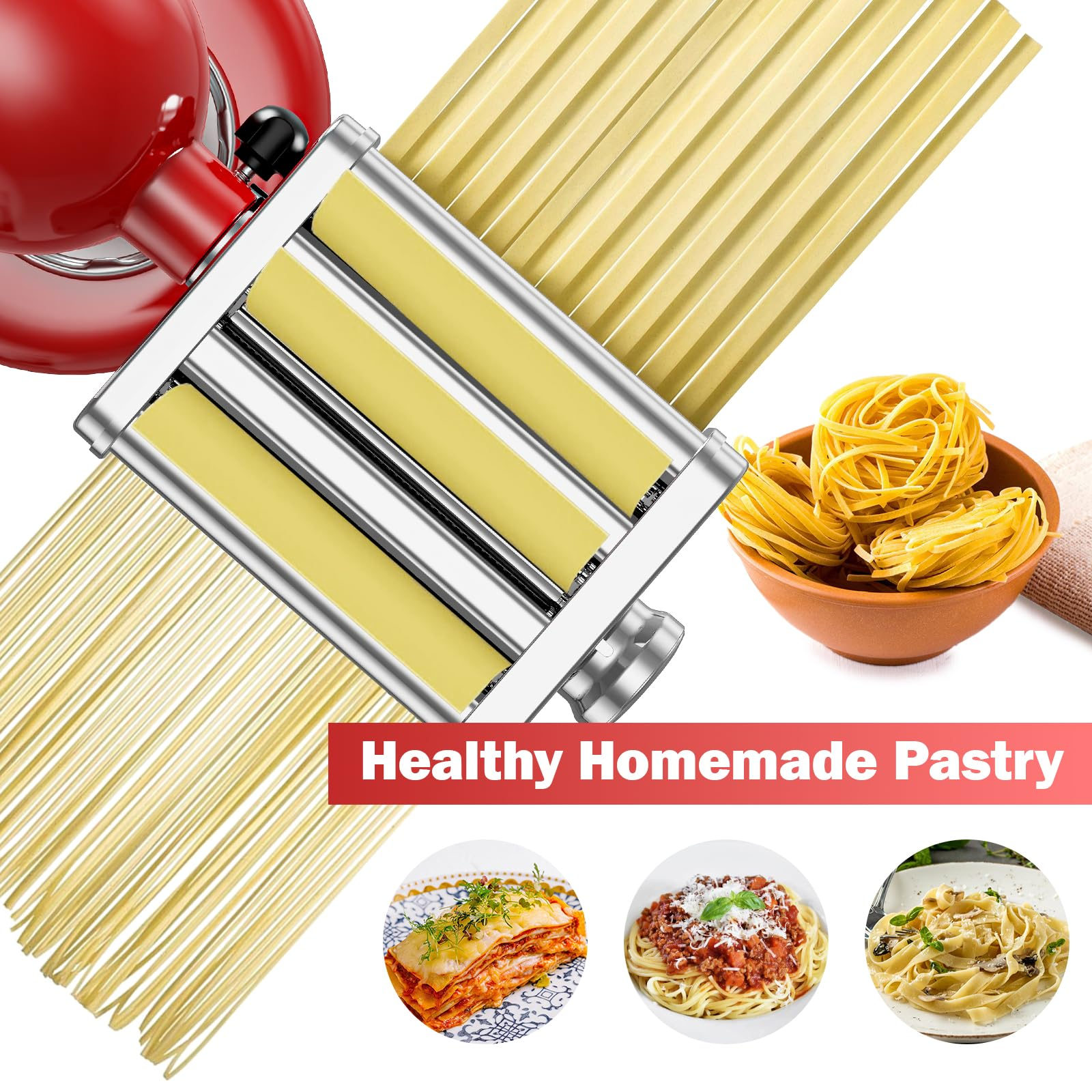Gvode 3 in 1 Pasta Attachment  - đánh giá và giá Commercial Kitchen Juicer