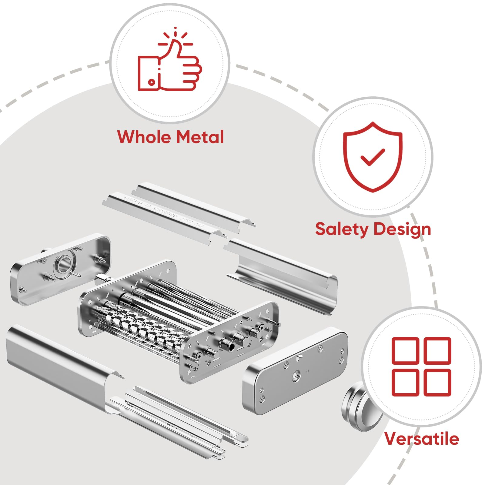 Gvode 3 in 1 Pasta Attachment  - đánh giá và giá Commercial Kitchen Juicer