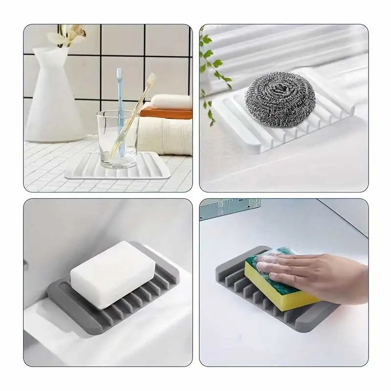 New 1PC Silicone Draining Soap - đánh giá và giá Commercial Kitchen Rack