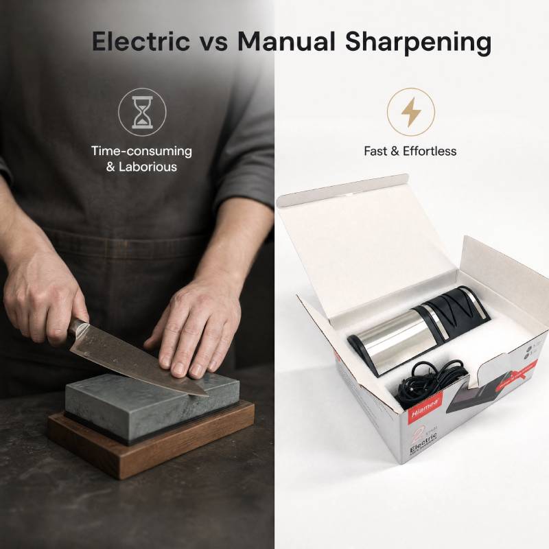 Commercial & Home Kitchen Knif - đánh giá và giá Commercial Kitchen Knife Sharpener