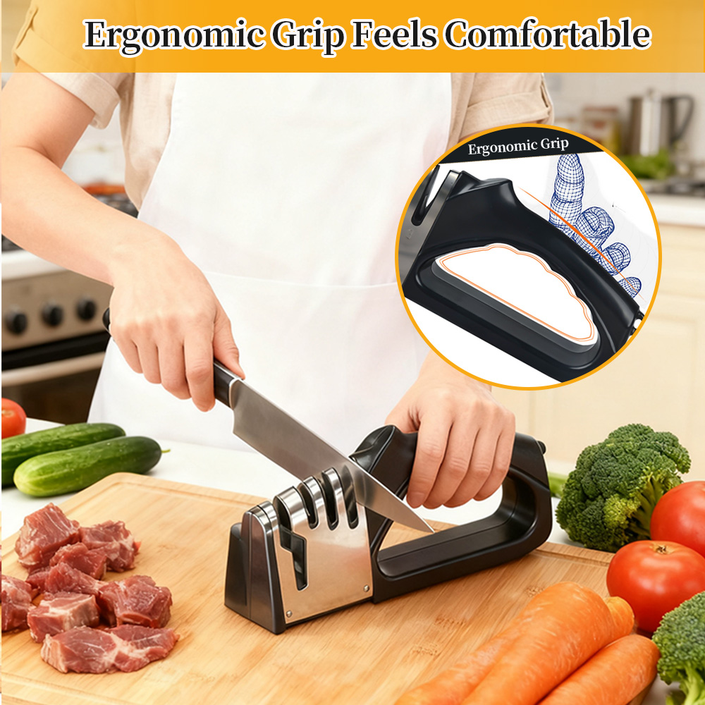 Kitchen-specific ceramic knife - đánh giá và giá Commercial Kitchen Knife Sharpener