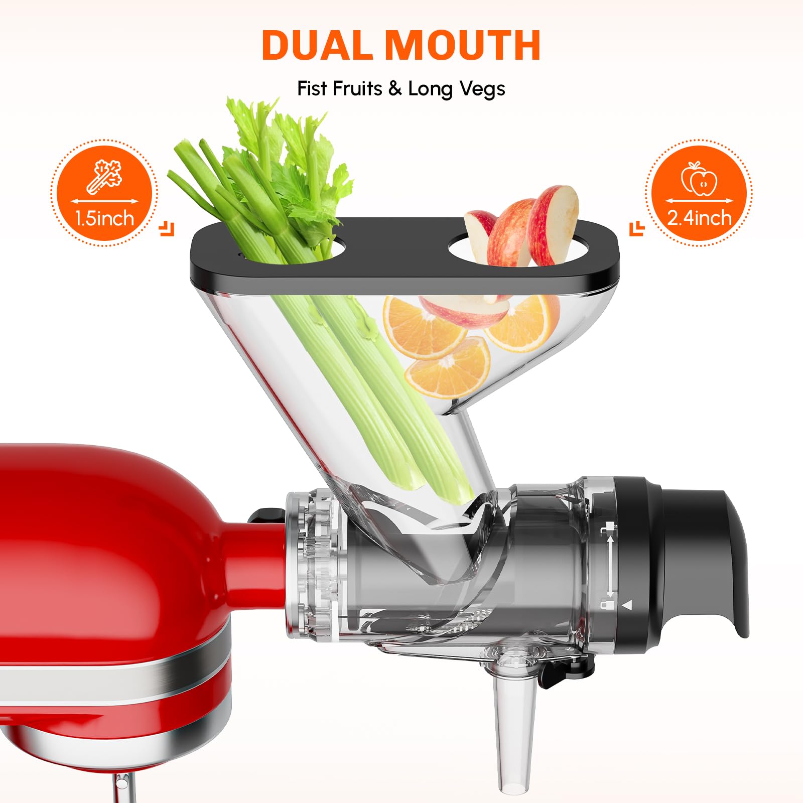 Masticating Juicer Attachment  - đánh giá và giá Commercial Kitchen Juicer