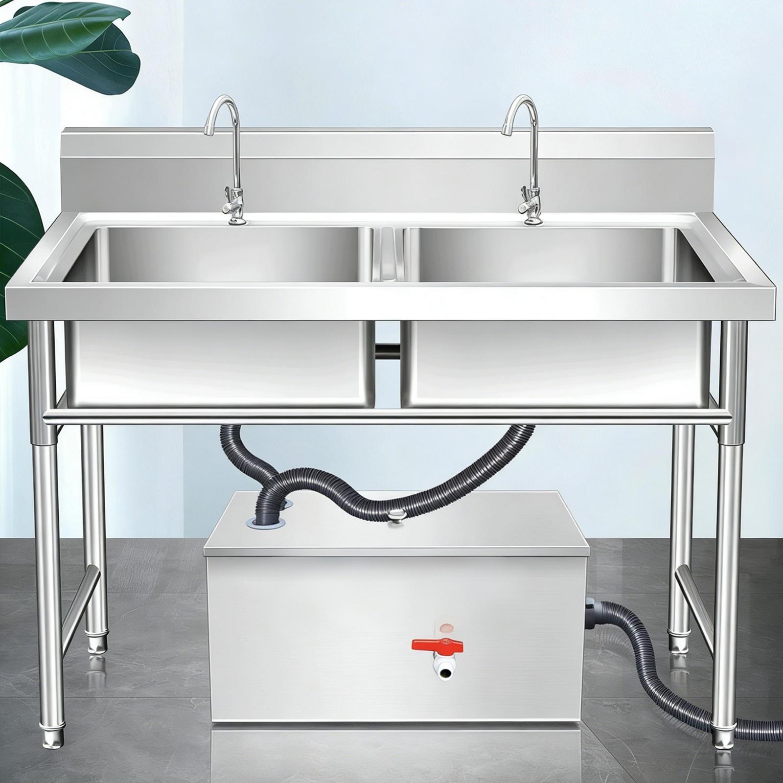 Stainless Steel Grease Trap In - đánh giá và giá Commercial Kitchen Oil Filter