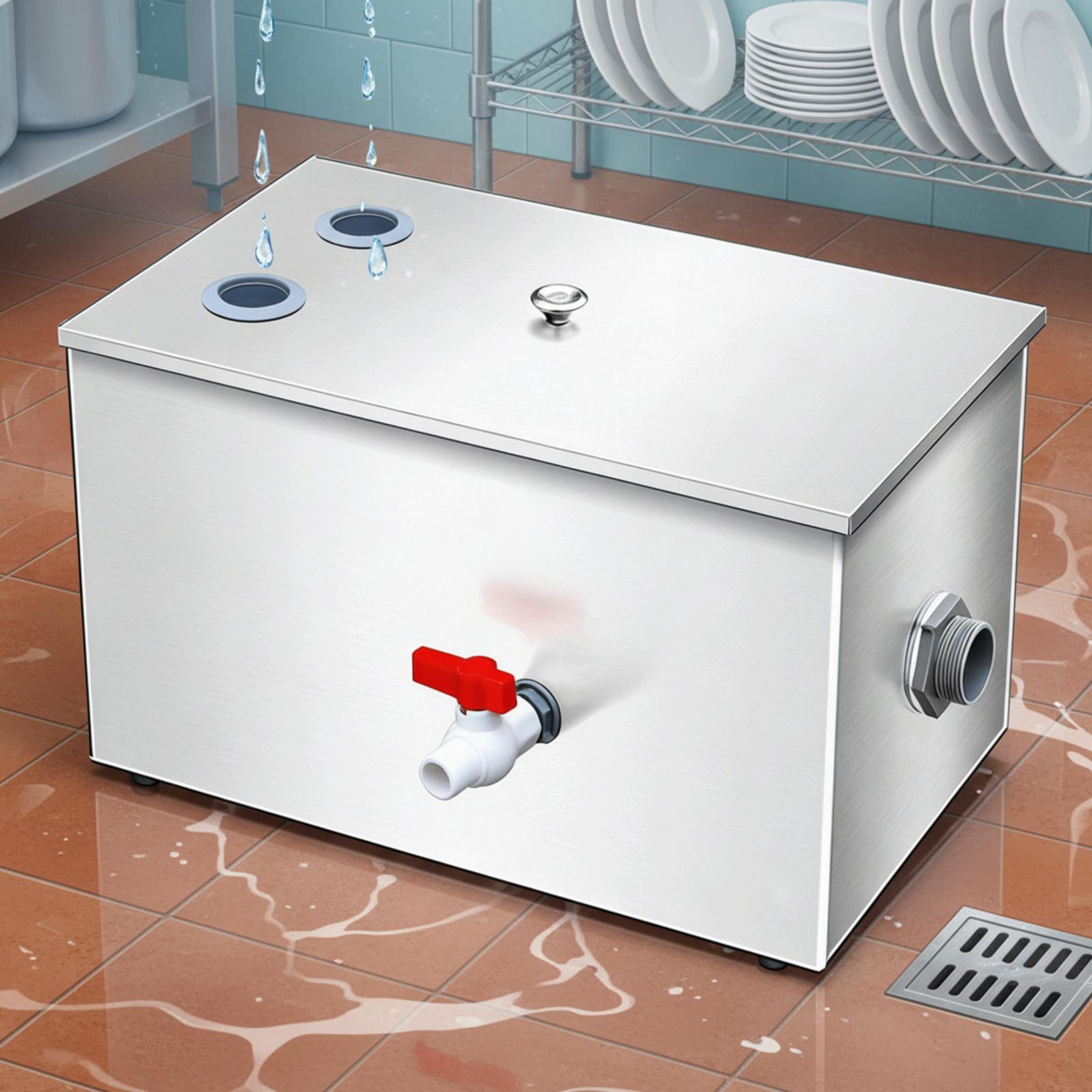 Stainless Steel Grease Trap In - đánh giá và giá Commercial Kitchen Oil Filter