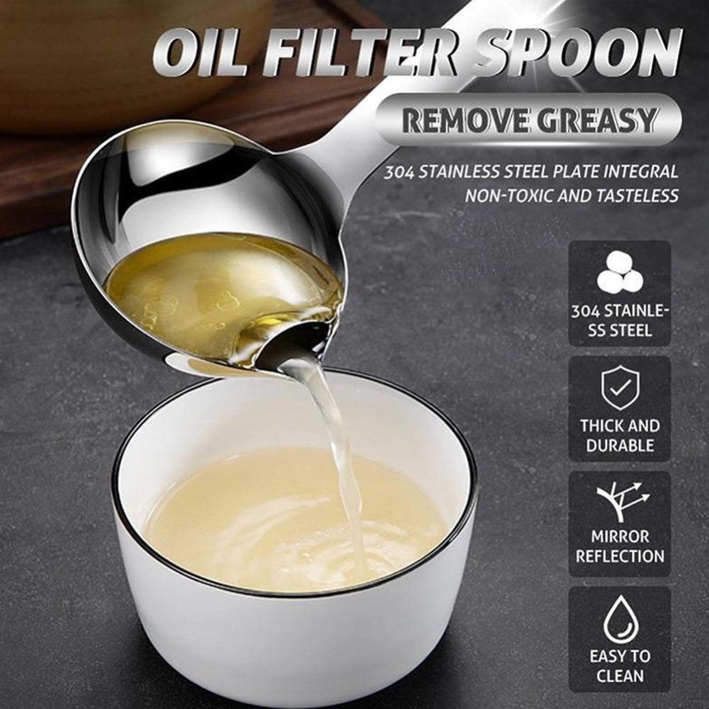 Oil Soup Separate Spoon Coland - đánh giá và giá Commercial Kitchen Oil Filter