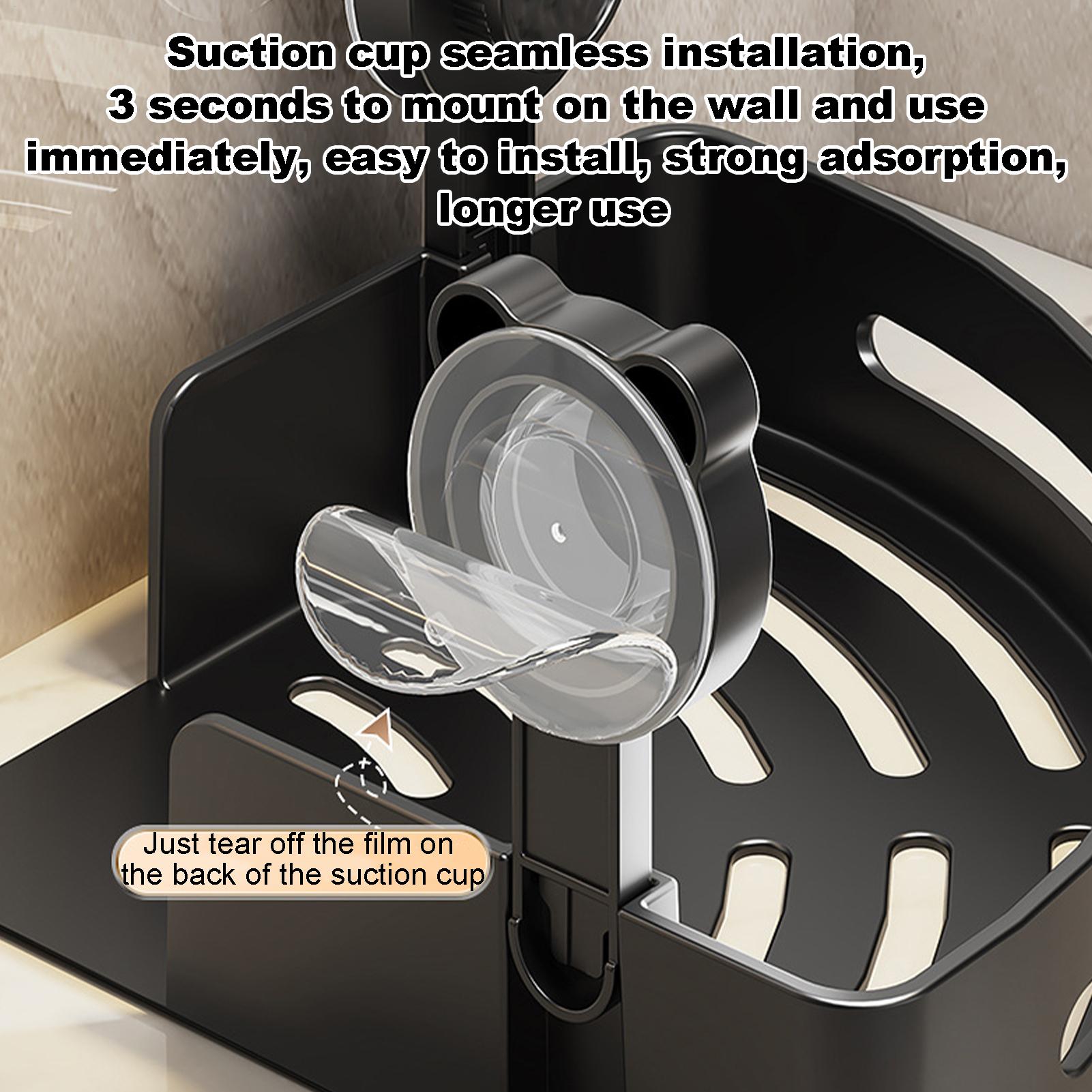 Space-Saving Suction Cup Bathr - đánh giá và giá Commercial Kitchen Rack