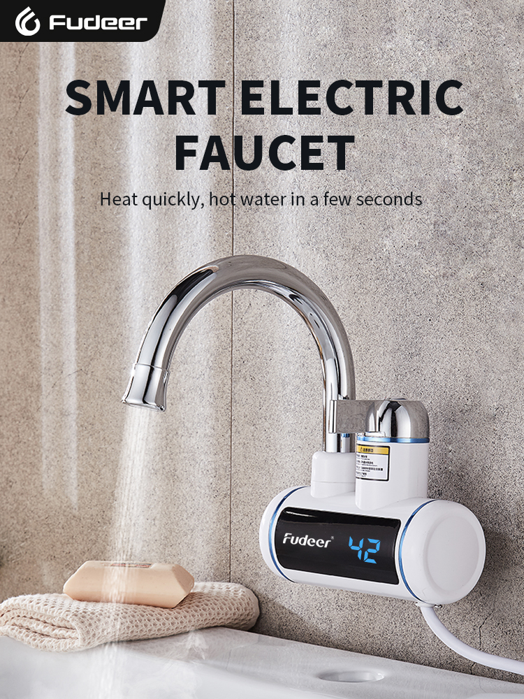 Fudeer Electric Water Heater 2 - đánh giá và giá Commercial Kitchen Faucet