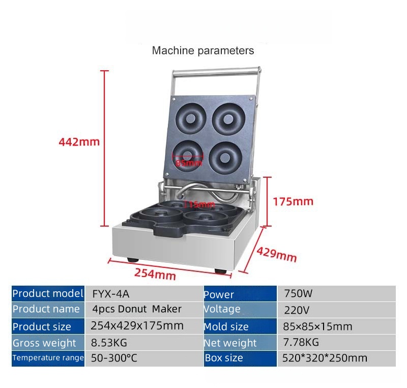 New process Commercial Donut M - đánh giá và giá Waffle Maker Commercial